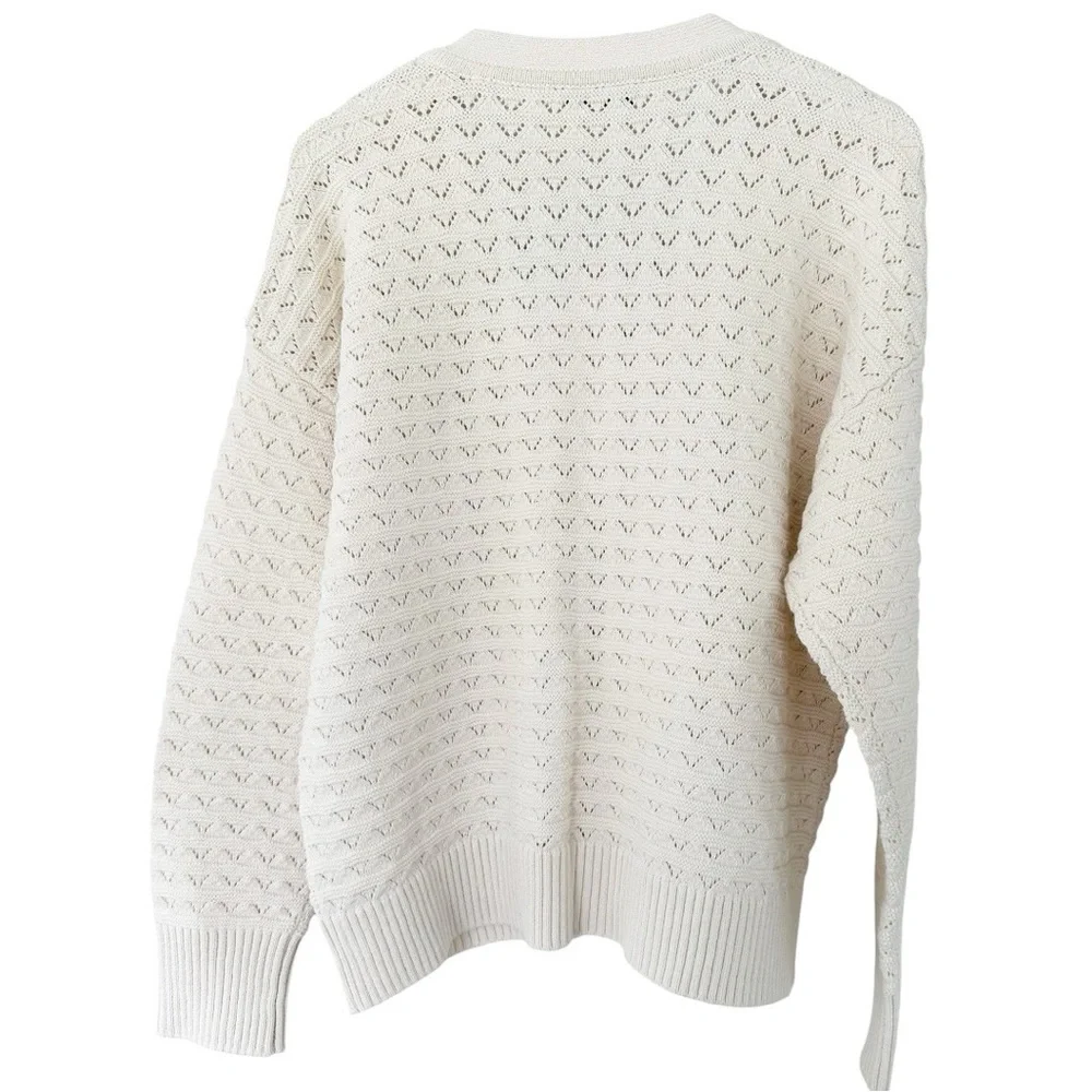 Veronica Beard • Bracia Pointelle Sweater - Picture 5 of 13